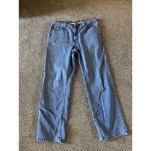 LL Bean Denim Jeans Medium Wash Classic Fit Size 32X29‎